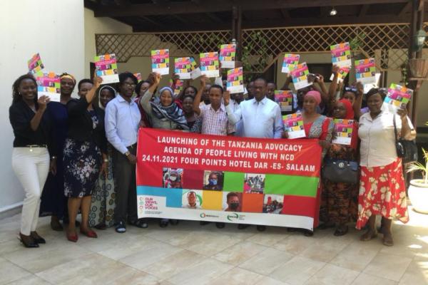 La Alianza de ENT de Tanzania presenta una nueva Agenda de Incidencia en favor de las Personas que Vivimos con ENT